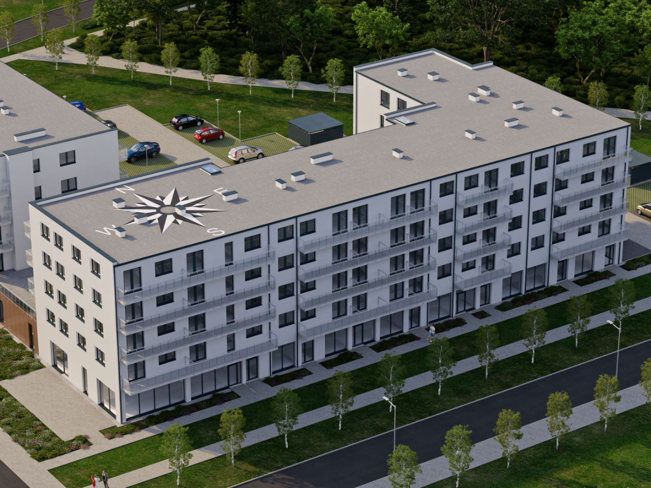 Sektor A - widok inwestycji