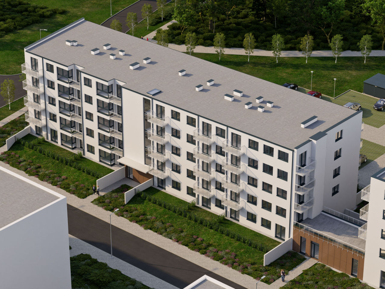 Sektor B - widok inwestycji